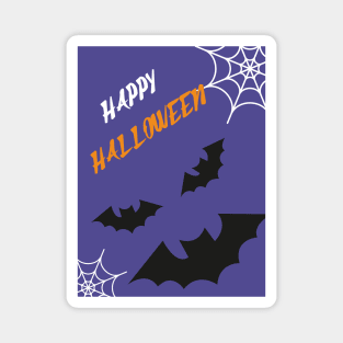 Halloween Card  1 Magnet