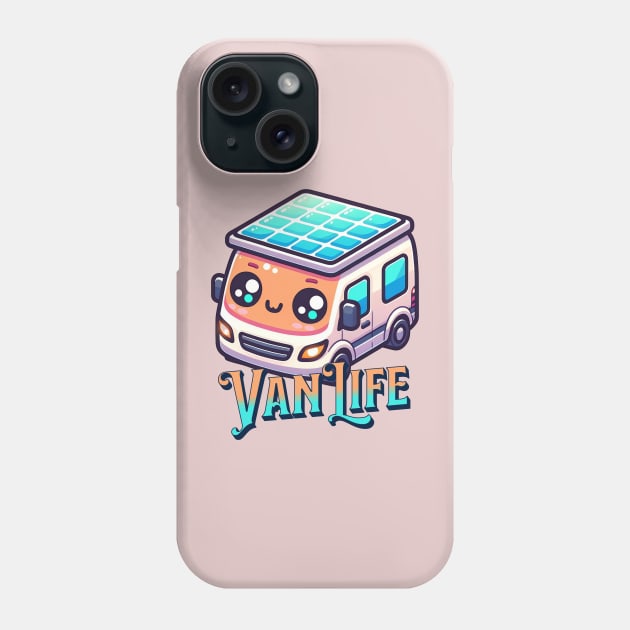 Van Life in a cute little graphic design Phone Case by MapleV