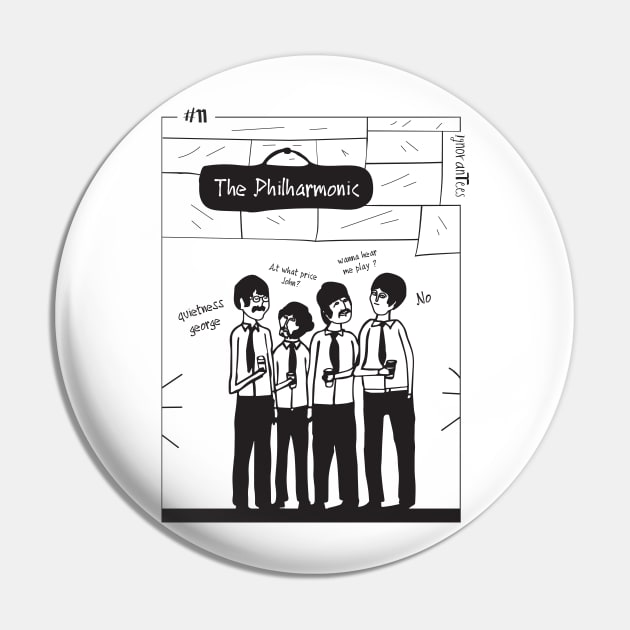 What if... the Beatles Pin by IGNORANTEES