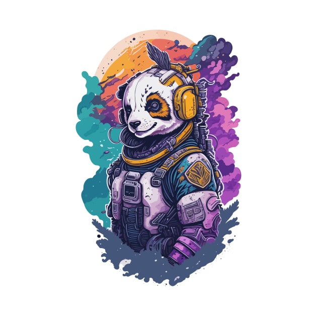 animal astronaut fantasy design by marklink