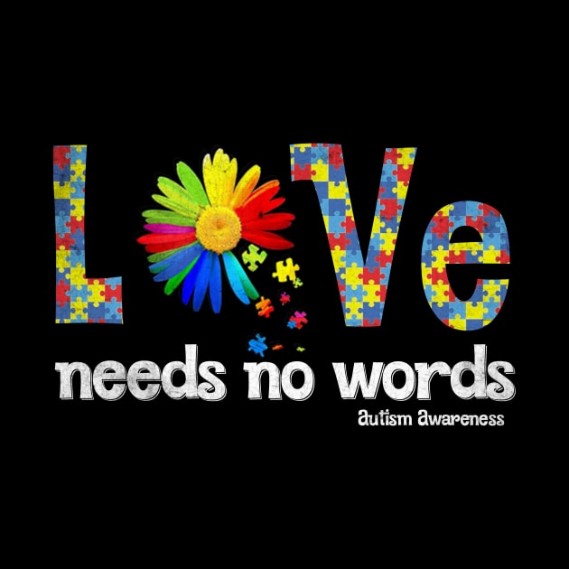 Autism Love Needs No Words Autism by NQArtist