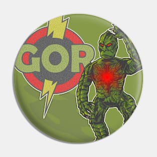 Gor, King of the Terrons Pin