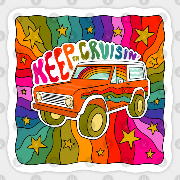 Keep on Cruisin - Car - Sticker