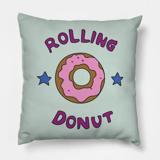 Rolling Donut Pillow