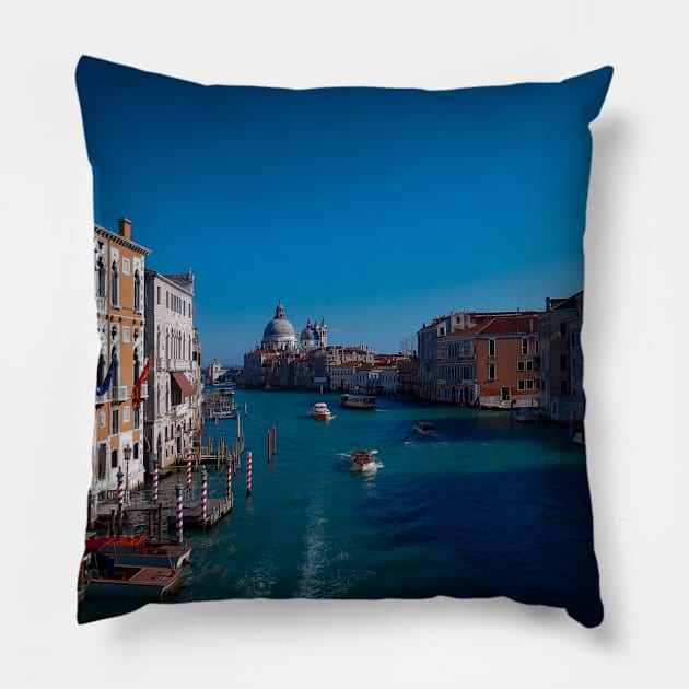 Venice canals Pillow by marghe41