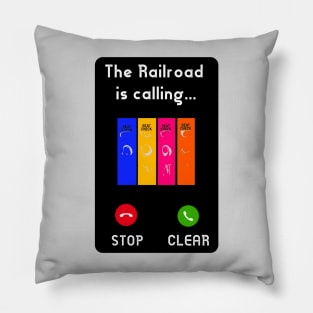 The railroad is calling Pillow