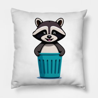 Trash Panda (Raccoon) Pillow