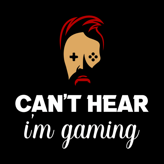 Can't hear you I am gaming by FatTize