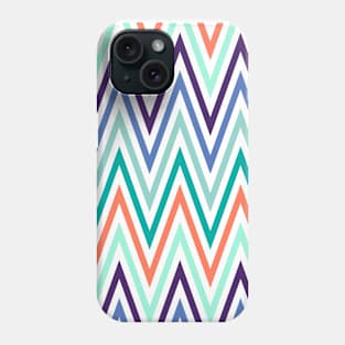 Blue & Orange Stripes Phone Case