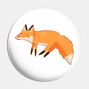 Cute fox illustration Pin