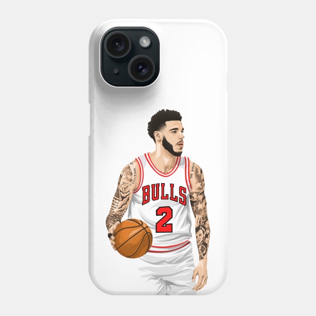 Lonzo Ball Phone Case by knnthmrctn