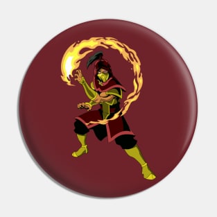 Scorpion Fire Bender Pin