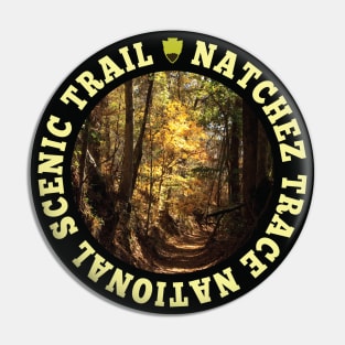 Natchez Trace National Scenic Trail circle Pin