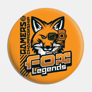 Fox Gaming Champion Pin