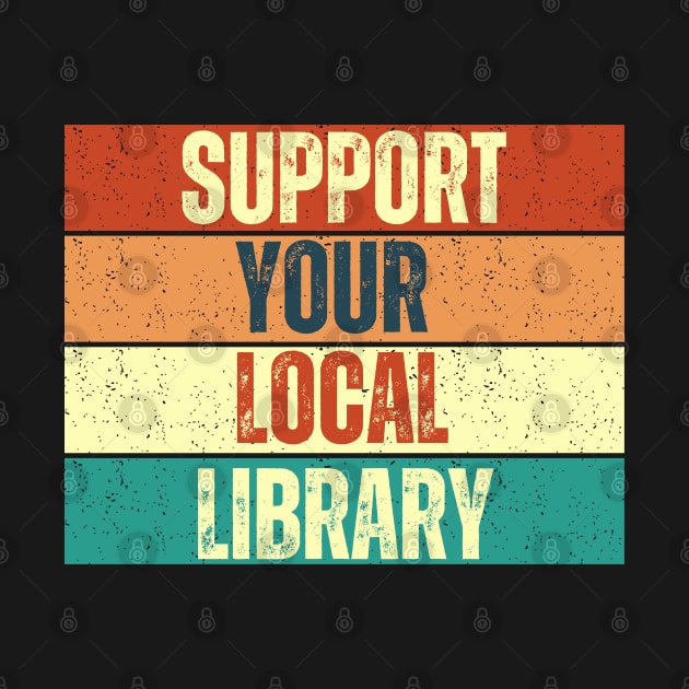 Support Your Local Library by Annabelhut