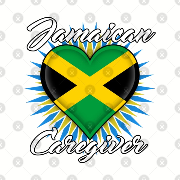 Jamaican Caregiver (white font) by WCN Store