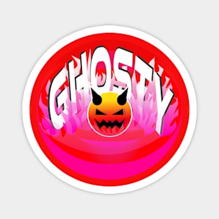 FLAME GHOSTY Magnet