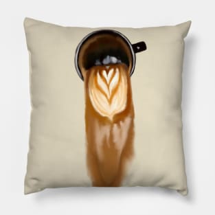 No caffeine for me Pillow