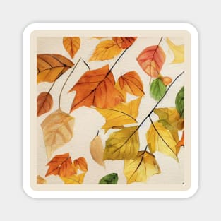 Autumn Leaves Magnet