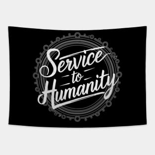 Arise and Render Service to Humanity - Baha'i Faith Tapestry