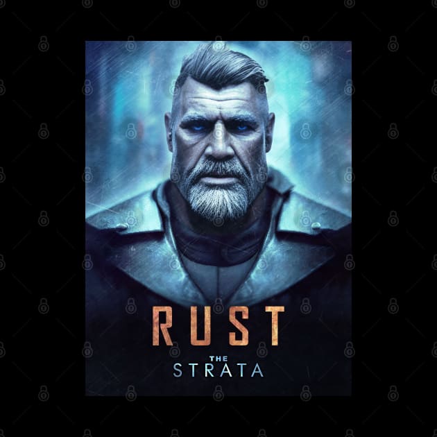 The Strata Rust Portrait by Beyond the Dark