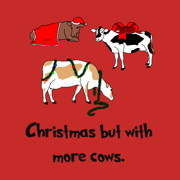 Cow Christmas by WereTermite