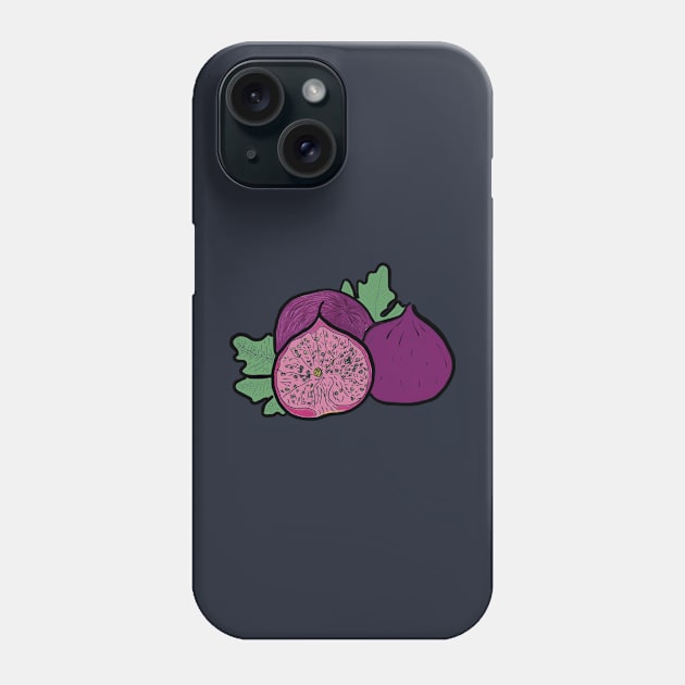 Fall season, fresh juicy figs Phone Case by ellen