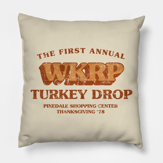 WKRP in Cincinnati RETRO Pillow by pasmantab