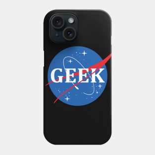 Nasa Geek Logo Phone Case