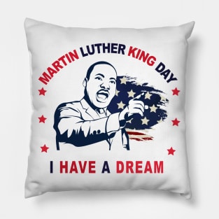 Martin Luther King Jr Day Pillow