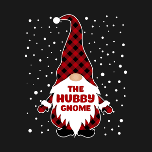 The Hubby Gnome Matching Family Christmas Pajama T-Shirt