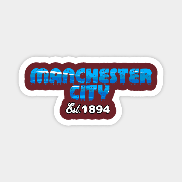 Manchester city Magnet by Cahya. Id