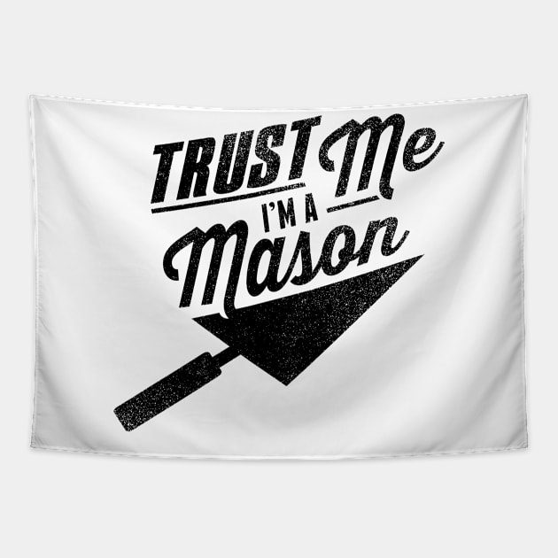 Brick Job Mason Bricklayer Masons Bricklaying Tapestry by dr3shirts