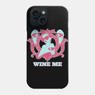 Wine Me Retro Classic! Phone Case