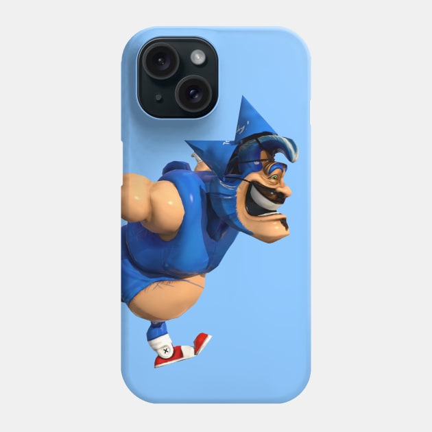 Blue Blaze Henk Phone Case by ragesquid