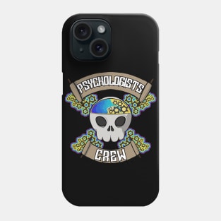 Psychologists crew Jolly Roger pirate flag Phone Case