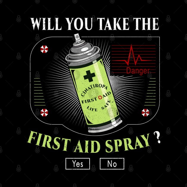 First Aid Spray by logozaste