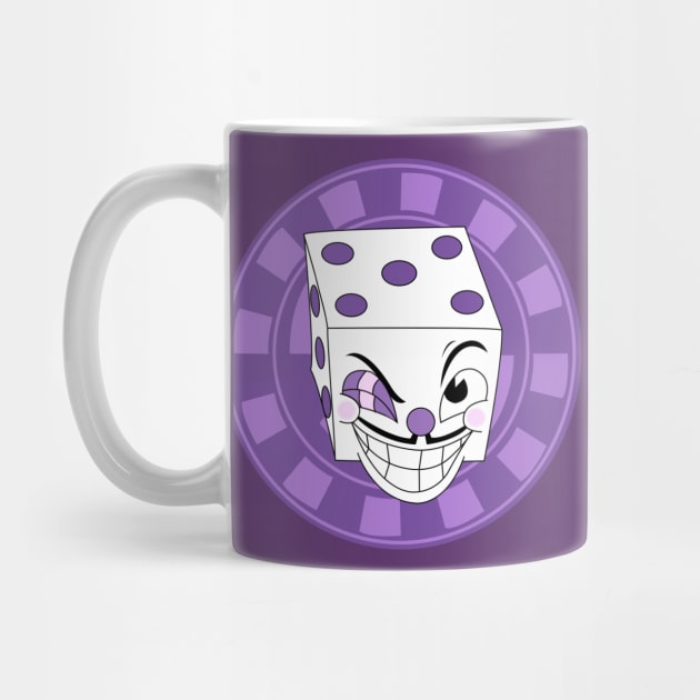 Cup Head  King Dice Vacuform Mask