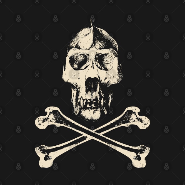 Planet of the Apes jolly Roger by KERZILLA