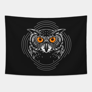 Eagle Owl Tapestry