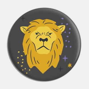 Leo - The Lion Pin