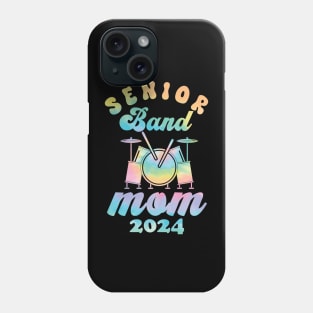 senior Band Mom 2024 funny mom mothers day Phone Case