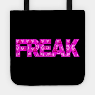 Freak x Jason Voorhees Pink Hero Design | Freak Mask Shutdown by Tyler Tilley (tiger picasso) Tote