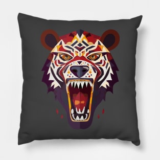 Bear Design Pillow