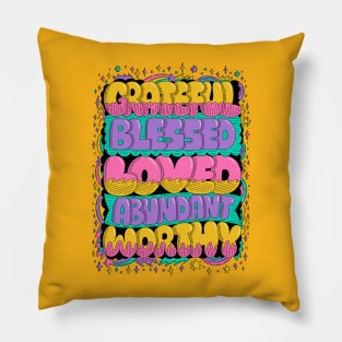 Grateful Pillow