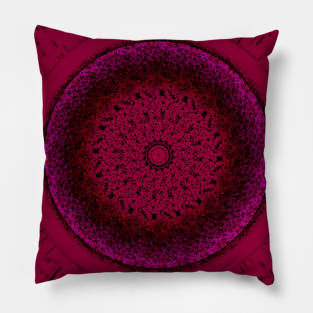 Mandala Auburn Pillow