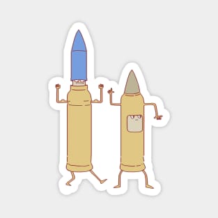 Bullet bullies Magnet