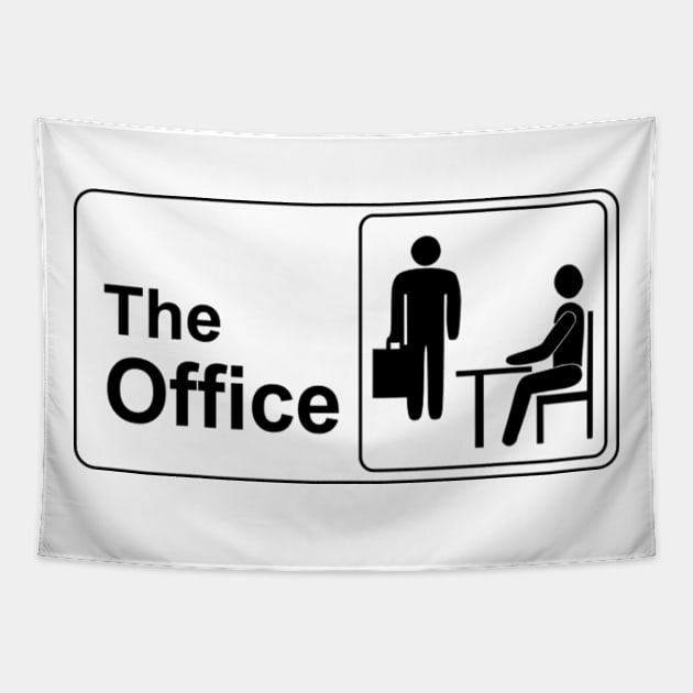 The office Tapestry by Super Supper