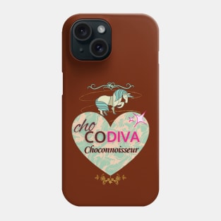 ChoCODIVA: Choconnoisseur - funny Valentine Phone Case