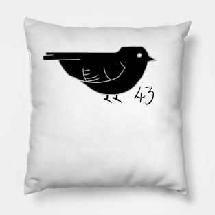 43 Sparrows Pillow